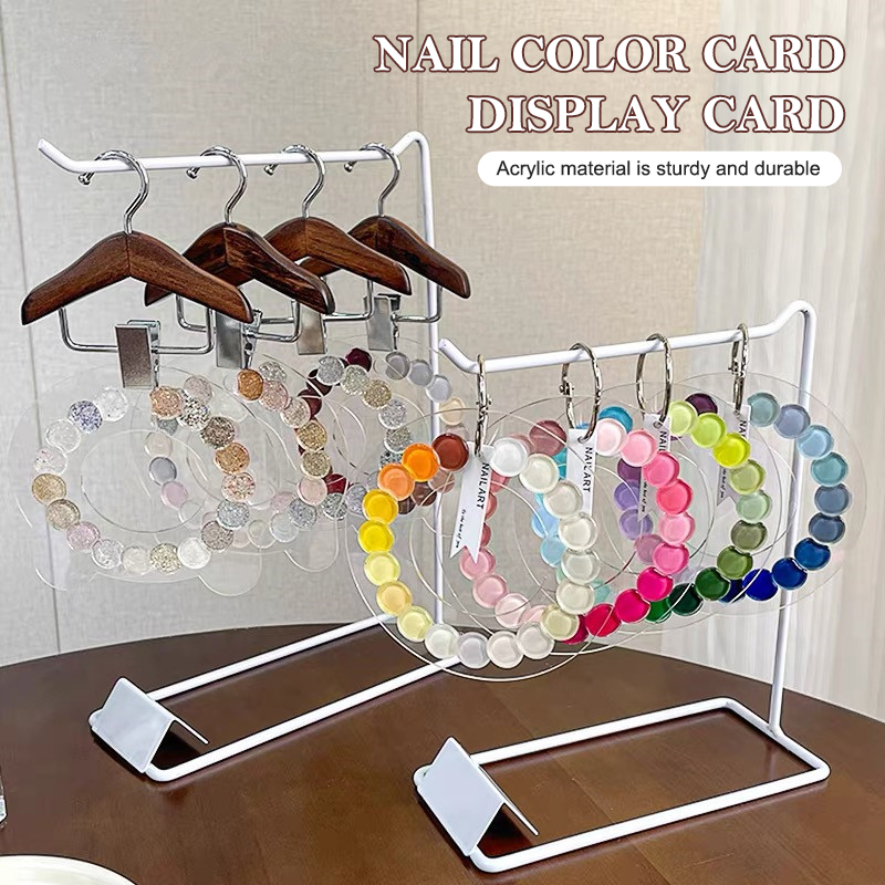 Nail Art Pinterest - 【B】Nail Swatches Color Card Display Board