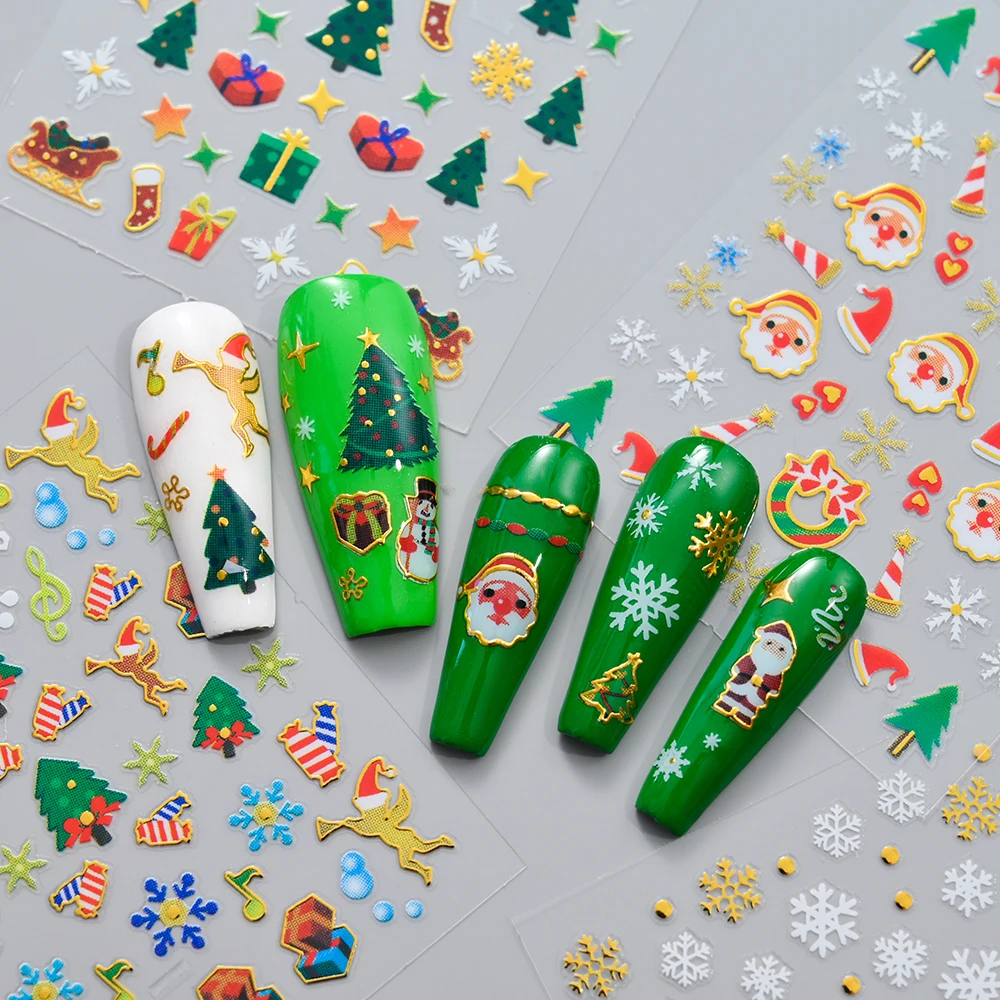 30pcs Christmas Snowflake Snow - огляд і ціна Nail Art Xmas