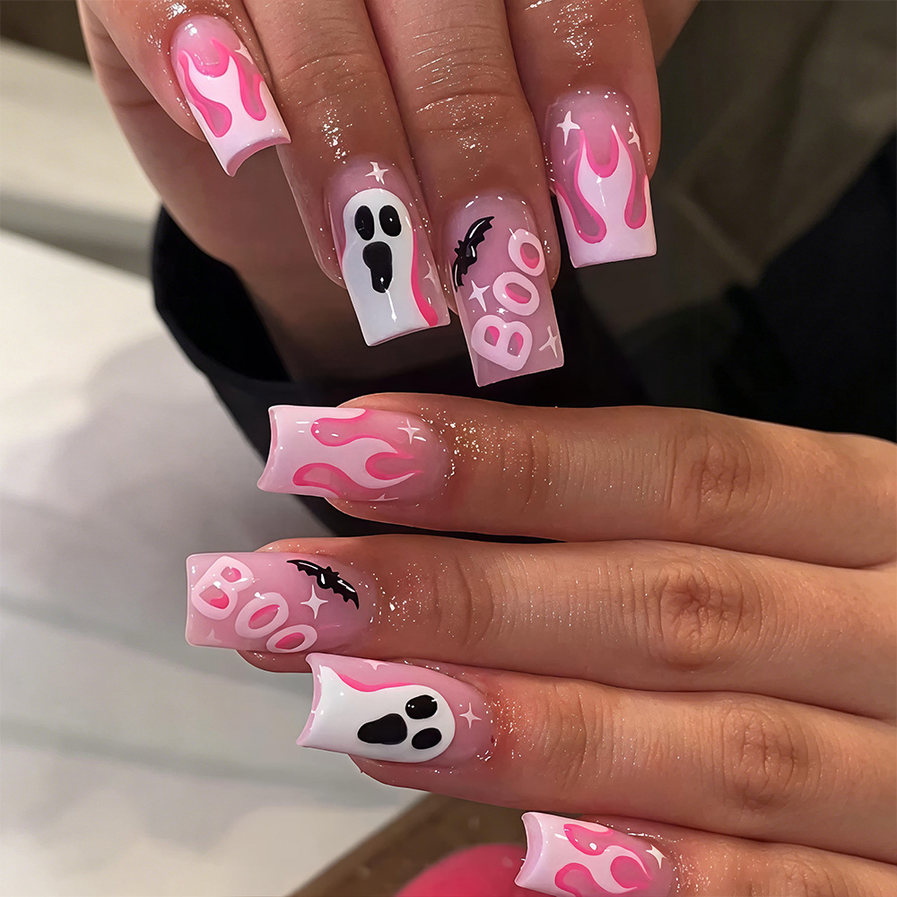 24Pcs Halloween Press On Nails - огляд і ціна Nail Art Y2K