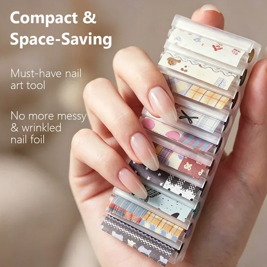 Portable 10-Grid Nail Starry F - огляд і ціна Nail Art Pinterest