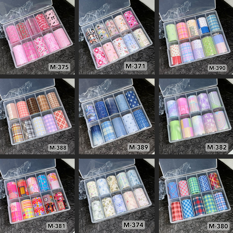 10 Rolls New Design Fresh Nail - огляд і ціна Nail Art Xmas