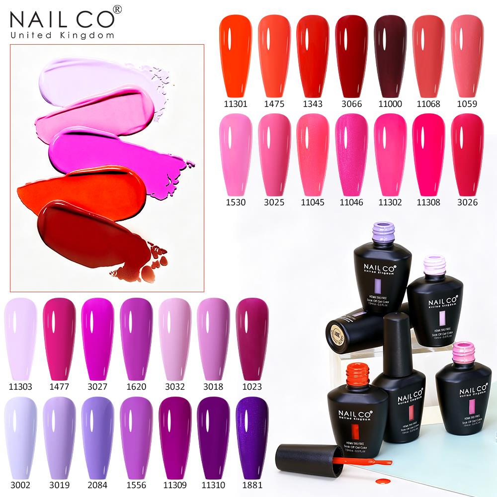 NAILCO 15ml Pink Purple Series - огляд і ціна Nail Art Violet