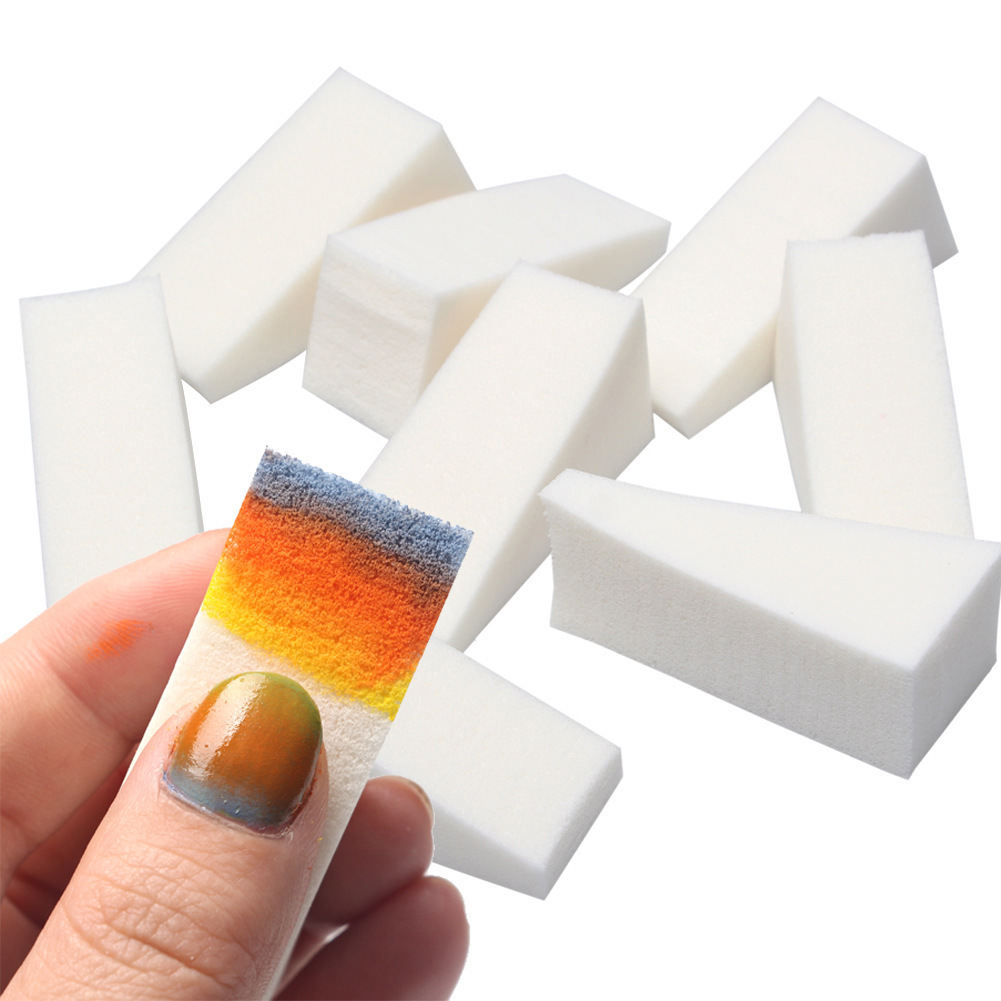 50/20Pcs White Nail Soft Spong - огляд і ціна Nail Art Pinterest