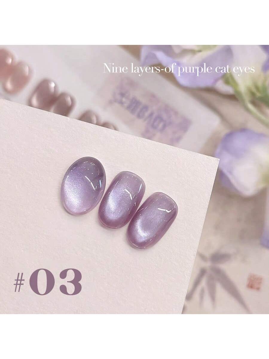 1-6pcs 6 Colors 15ML Purple Ca - огляд і ціна Nail Art Violet