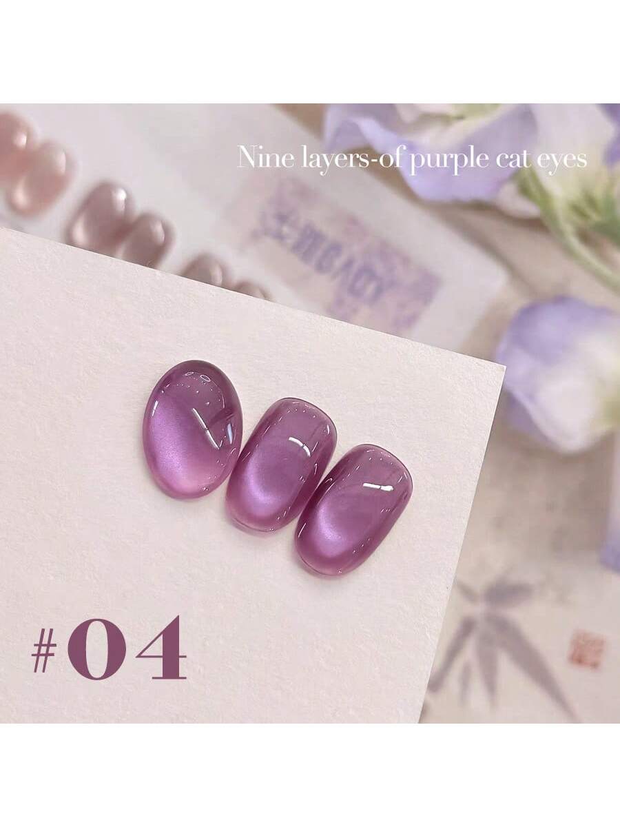 1-6pcs 6 Colors 15ML Purple Ca - огляд і ціна Nail Art Violet