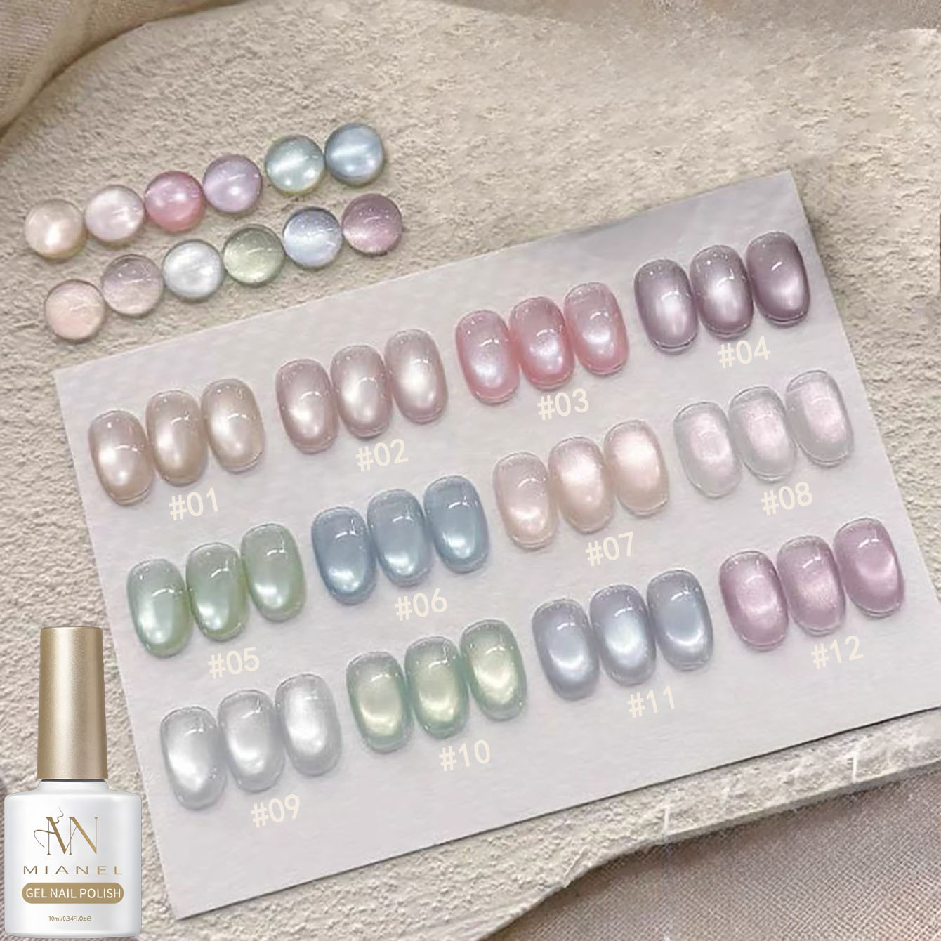 MIANEL 10ML Fruit Platter Cat  - огляд і ціна Nail Art Violet
