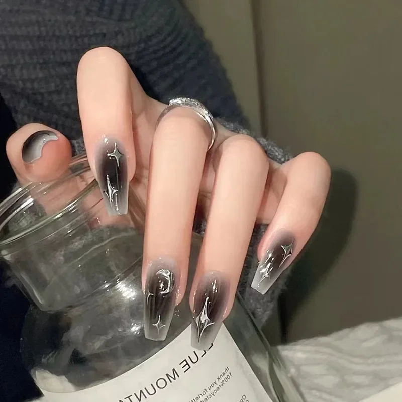 24Pcs/Set Dark Spice Wearable  - огляд і ціна Nail Art Y2K