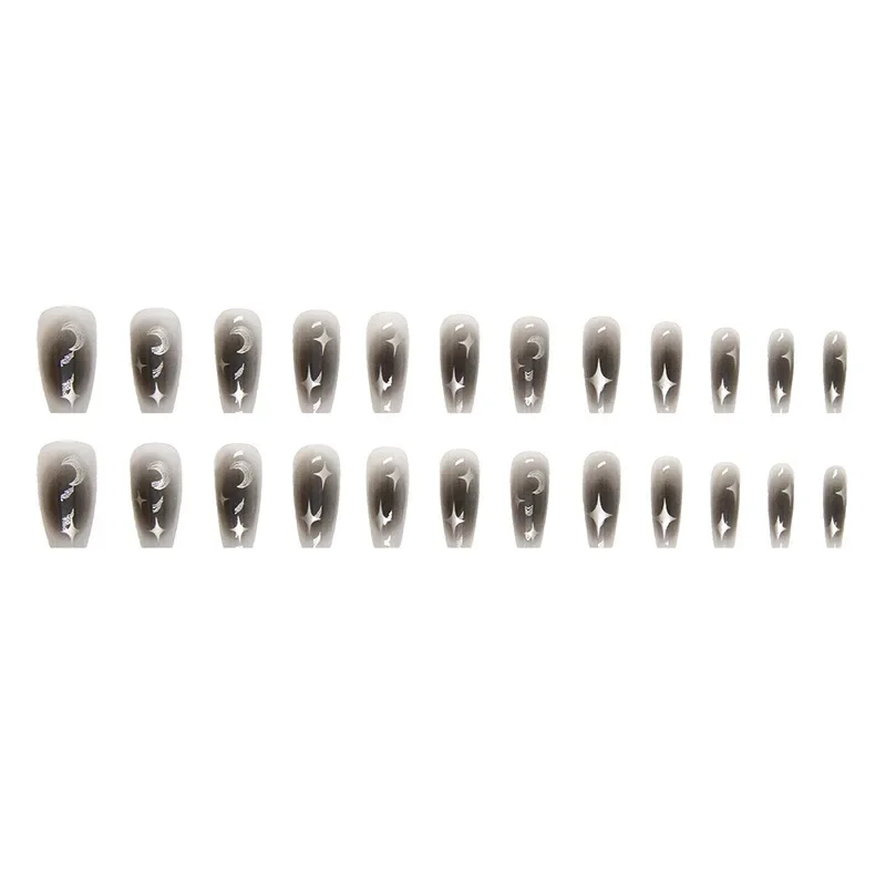 24Pcs/Set Dark Spice Wearable  - огляд і ціна Nail Art Y2K