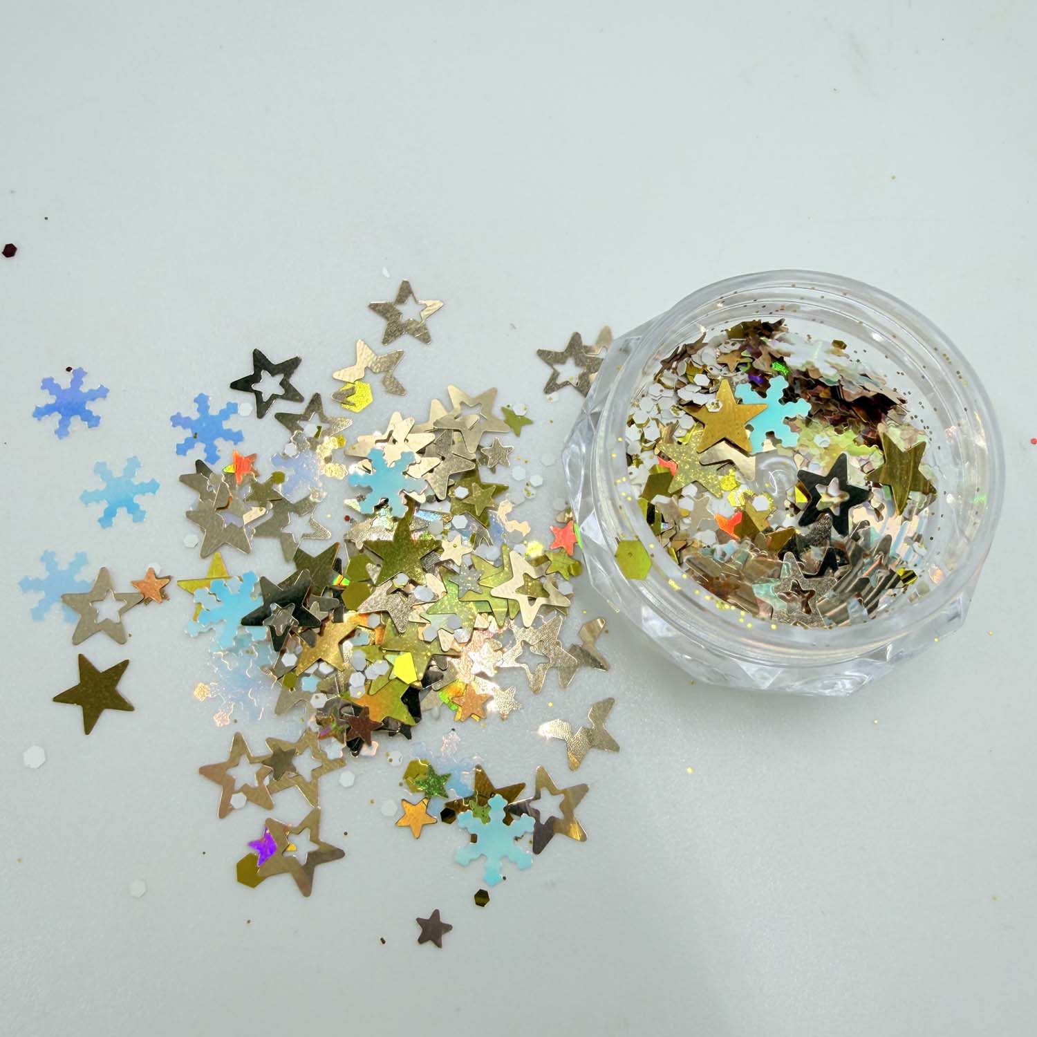 Christmas Nail Art Glitter Seq - огляд і ціна Nail Art Xmas