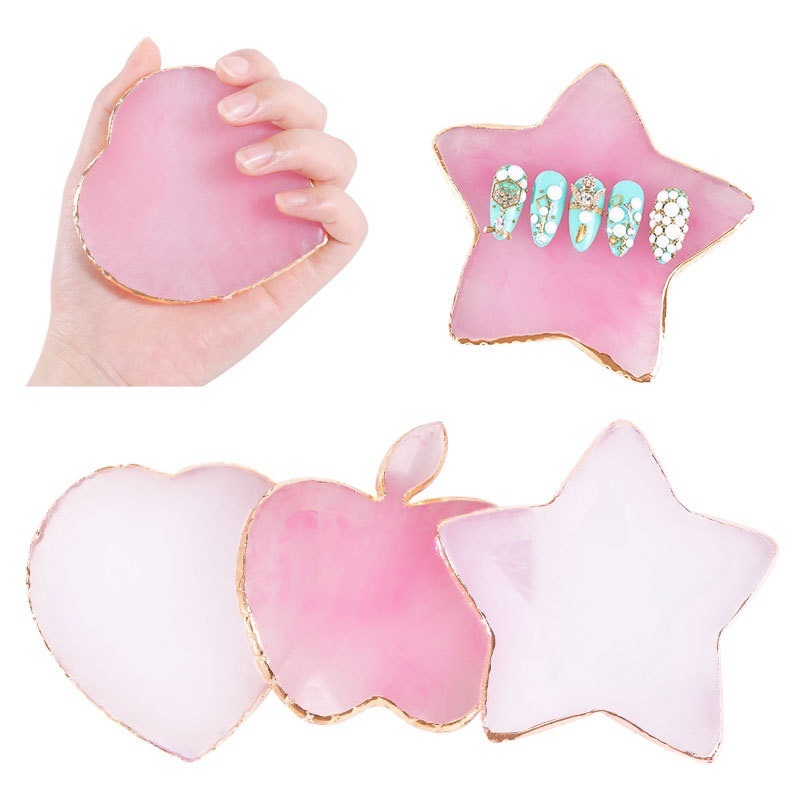 Resin Agate Stone Nail Art Pal - огляд і ціна Nail Art Pinterest