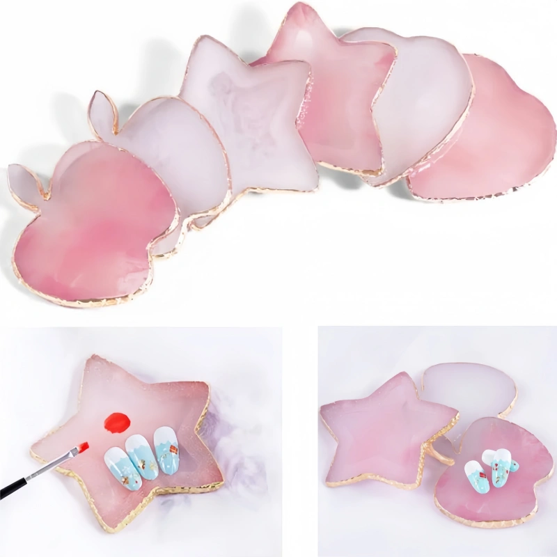 Resin Agate Stone Nail Art Pal - огляд і ціна Nail Art Pinterest