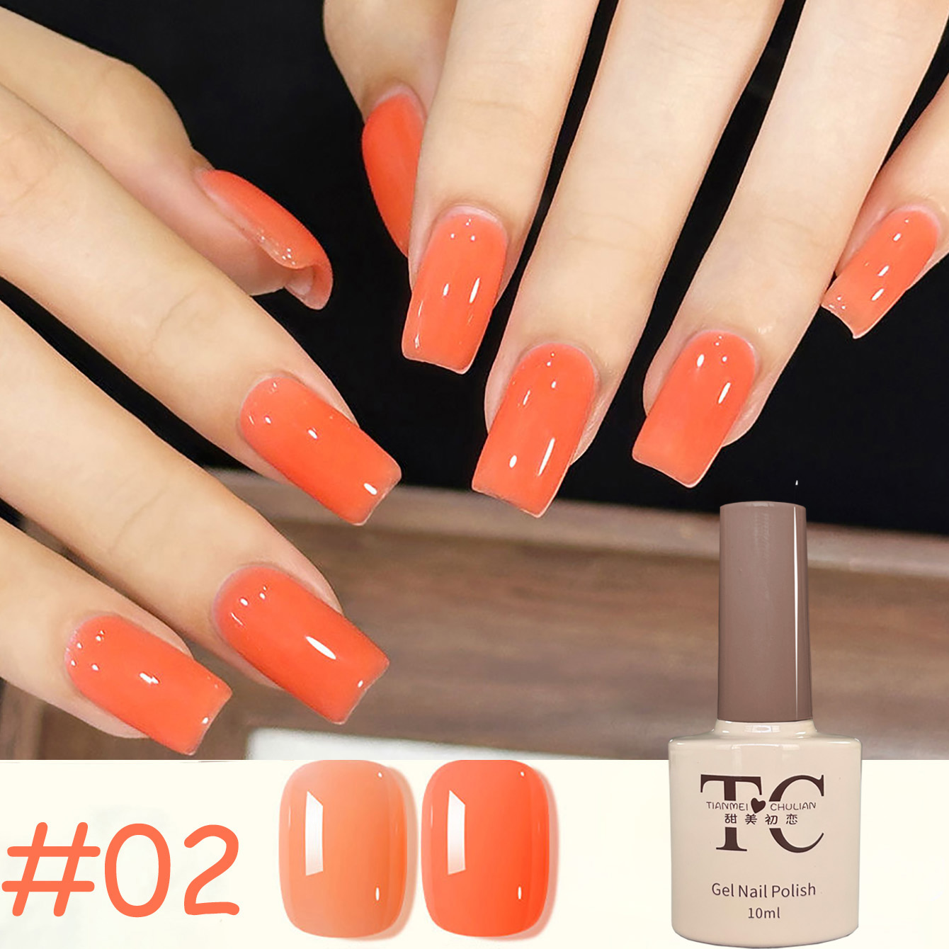 1pcs TC Summer Popular Dopamin - огляд і ціна Nail Art Ice Blue
