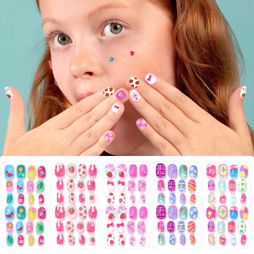 120-Piece 5-Set Candy Kids Pre - огляд і ціна Nail Art Y2K