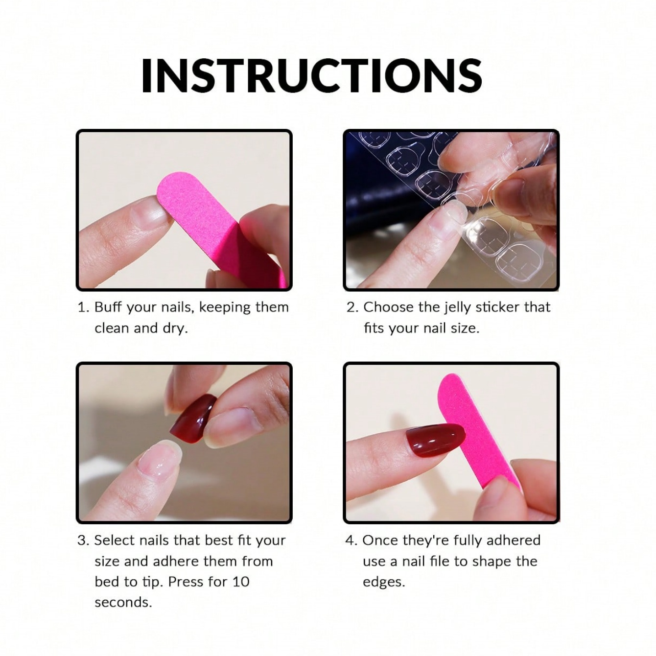10 Pieces of Hand Pressed Almo - огляд і ціна Nail Art Y2K