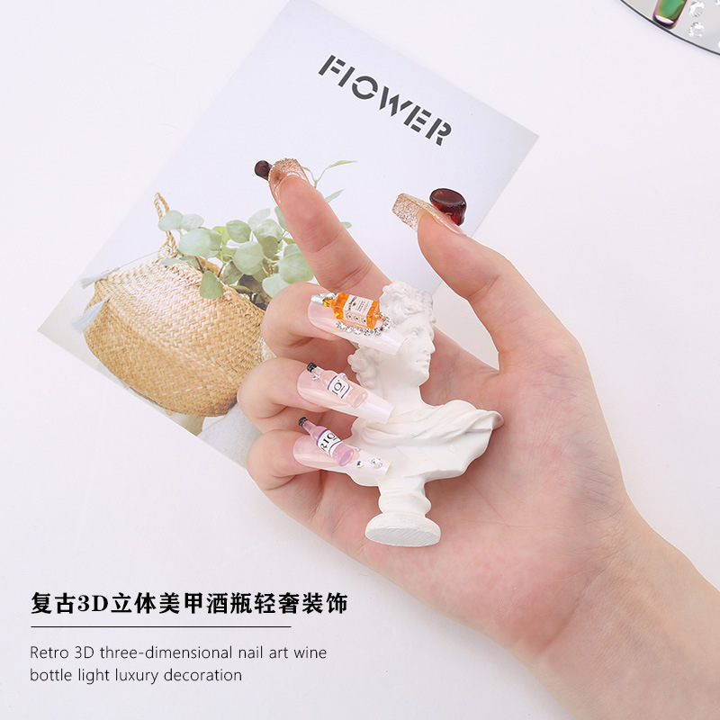 20*pcs New Wine Bottle Nail Ch - огляд і ціна Nail Art Xmas
