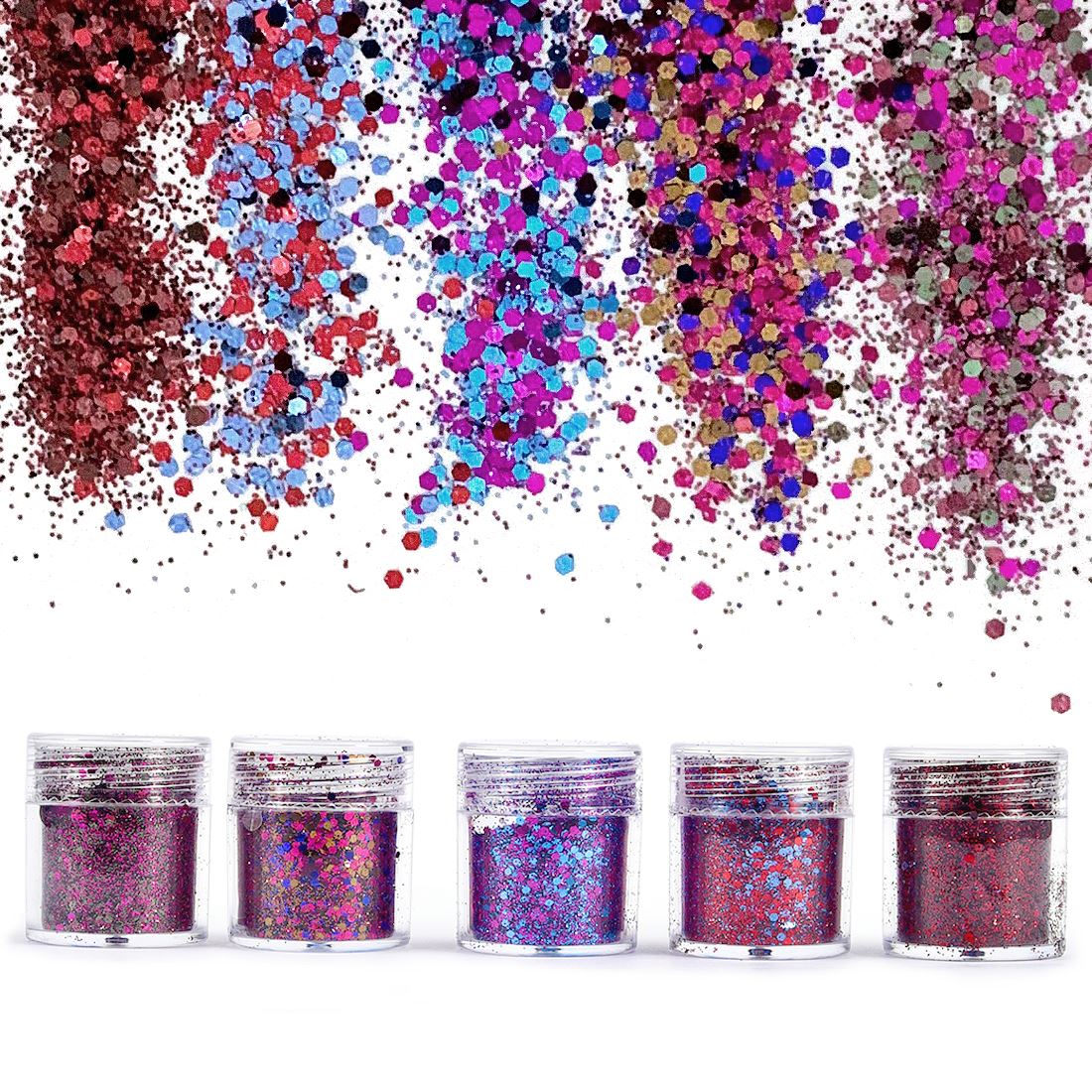 4/5 bottles Dreamlike Glitter  - огляд і ціна Nail Art Xmas
