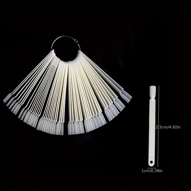 50 Nail Sample Sticks with Rin - огляд і ціна Nail Art Quotes