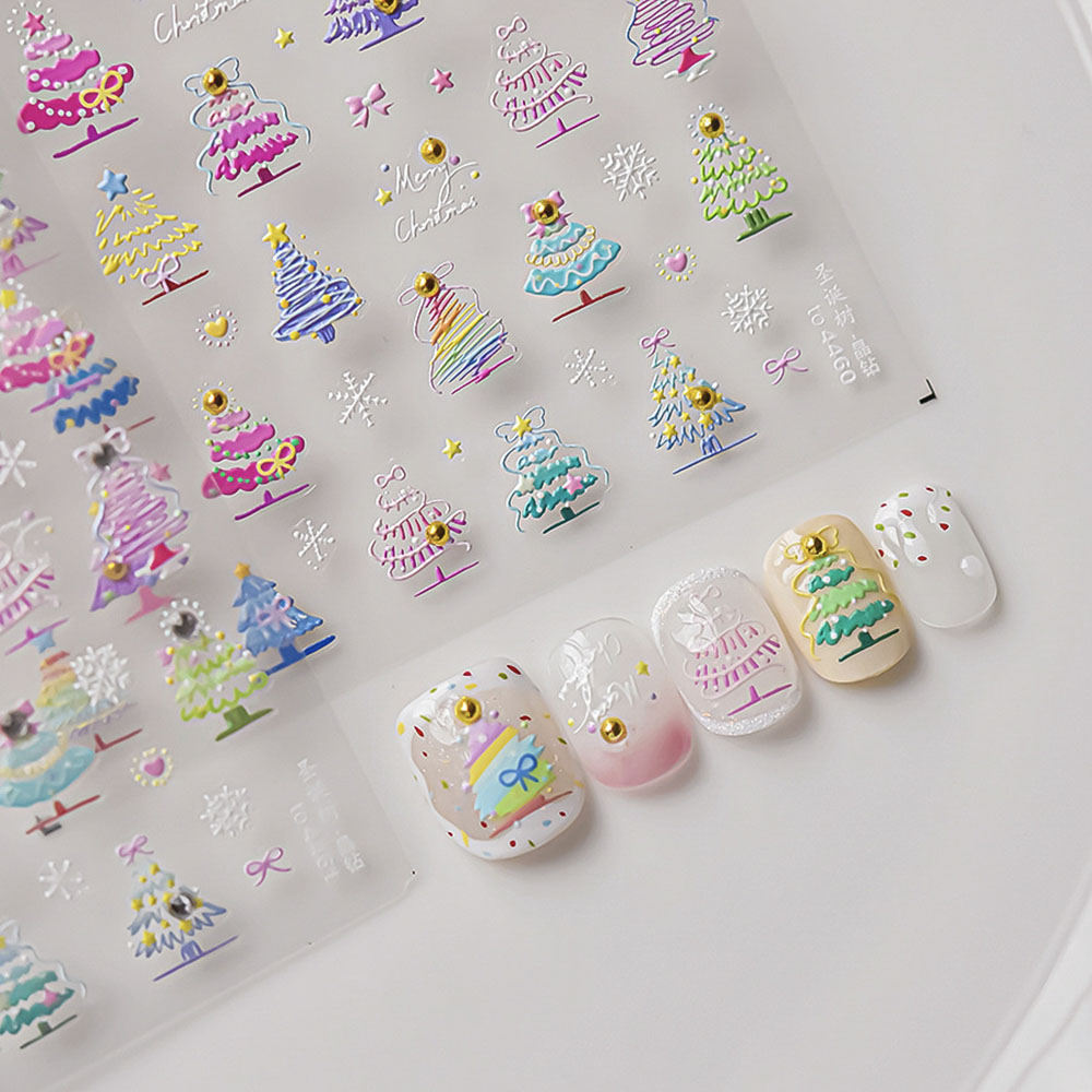 Christmas Nail Art Stickers De - огляд і ціна Nail Art Xmas Stickers