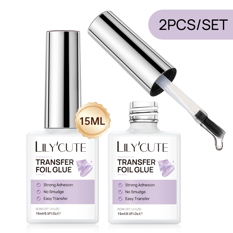 LILYCUTE Transfer Foil Glue Ge - огляд і ціна Nail Art Pinterest