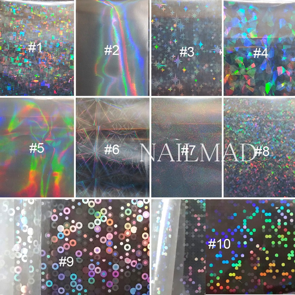 10pcs 4*50cm Clear Nail Sticke - огляд і ціна Nail Art Quotes